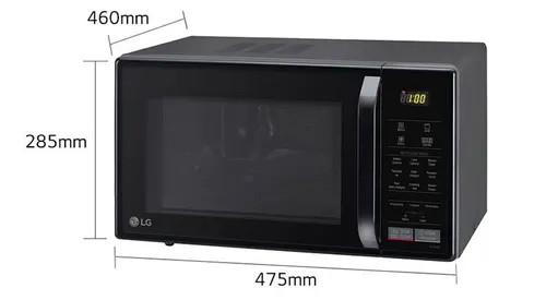 LG MC2146BL Convection Microwave Oven 21L 900W Black Smart Diet
